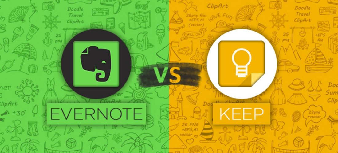 Google keep vs evernote